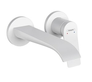 Изображение товара Смеситель для раковины Hansgrohe Vivenis, 75050700, со сливным гарнитуром, белый матовый