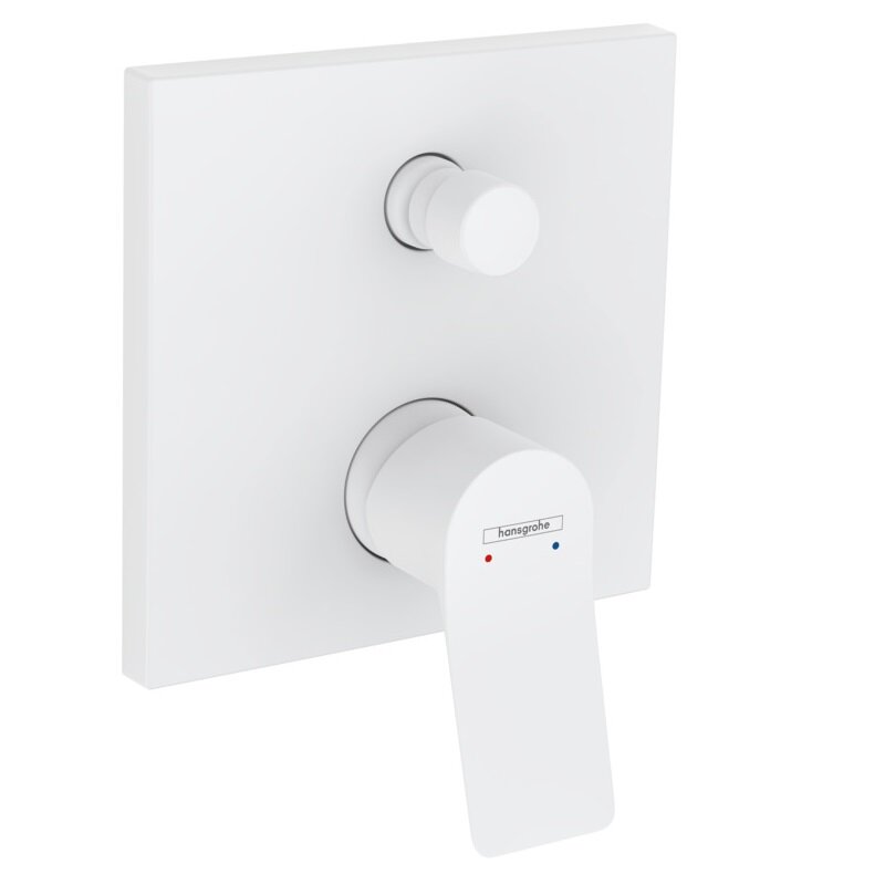 Изображение товара Смеситель для ванны и душа Hansgrohe Vivenis 75415700 белый матовый