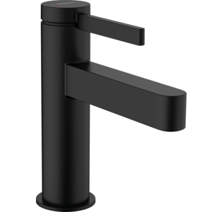 Изображение товара Смеситель для раковины Hansgrohe Finoris, 76010670, с донным клапаном Push-Open, черный матовый