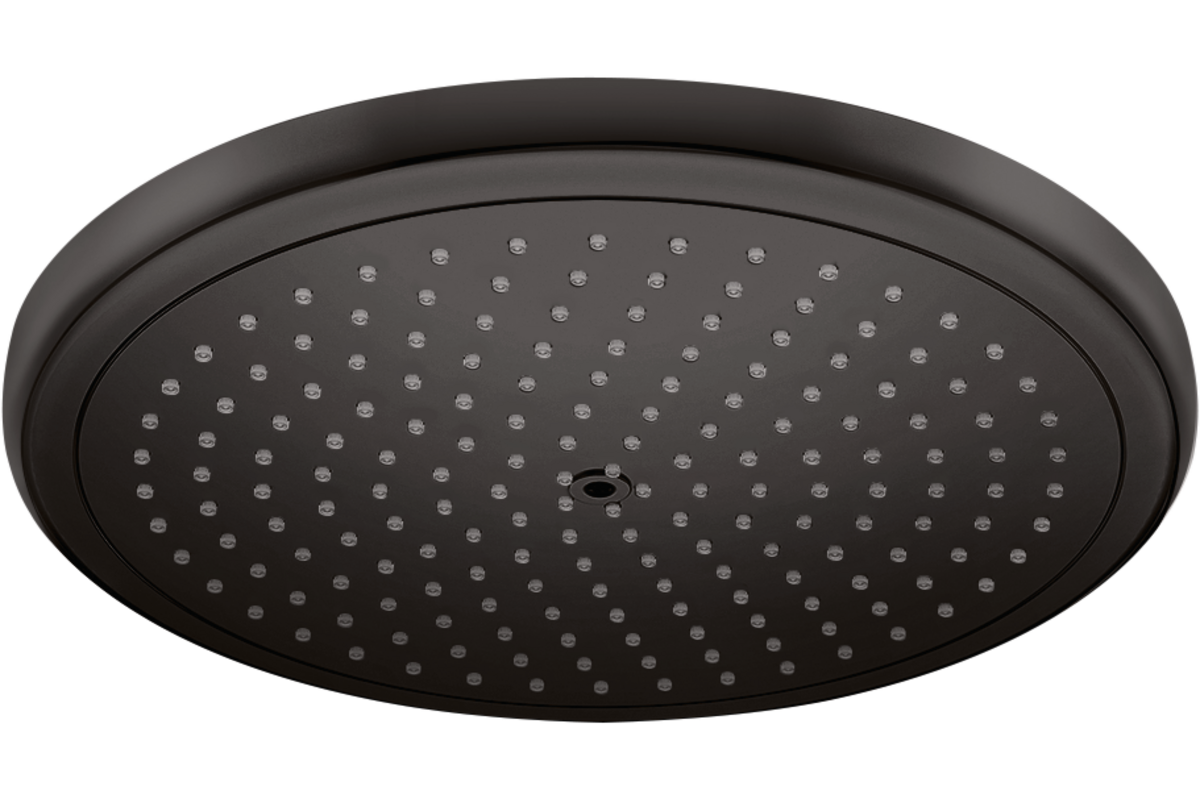 Изображение товара Верхний душ Hansgrohe Croma 280 Air черный матовый 28 см 1 режим RainAir