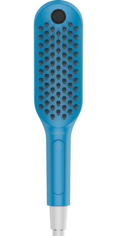 Изображение товара Душевая лейка для мытья собак Hansgrohe DogShower 26640540, 3 типа струи, бирюзовый