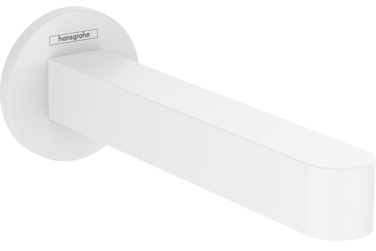 Изображение товара Излив для ванны Hansgrohe Finoris белый матовый 76410700