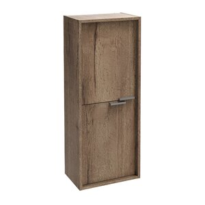 Изображение товара Шкаф-пенал Jacob Delafon Vivienne 40 х 100 см, ручки хром, корпус дуб табак, фасад дуб табак, EB1510-E52-E52