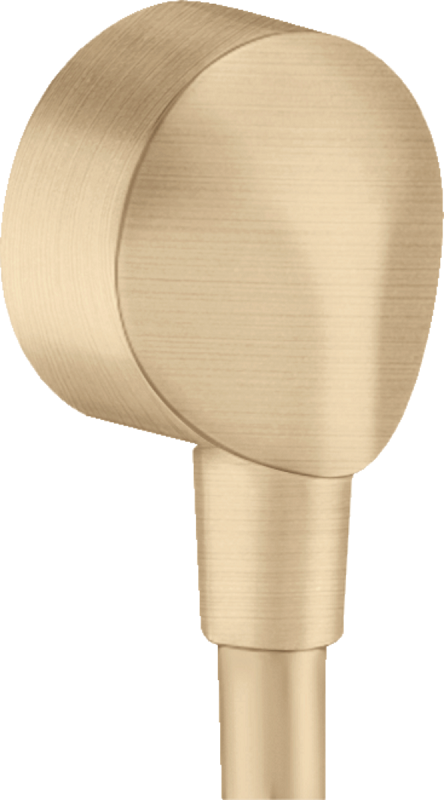 Изображение товара Шланговое подсоединение Hansgrohe FixFit E из бронзы шлифованной