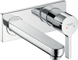 Изображение товара Смеситель для раковины Hansgrohe Metris S, 31163000, хром 