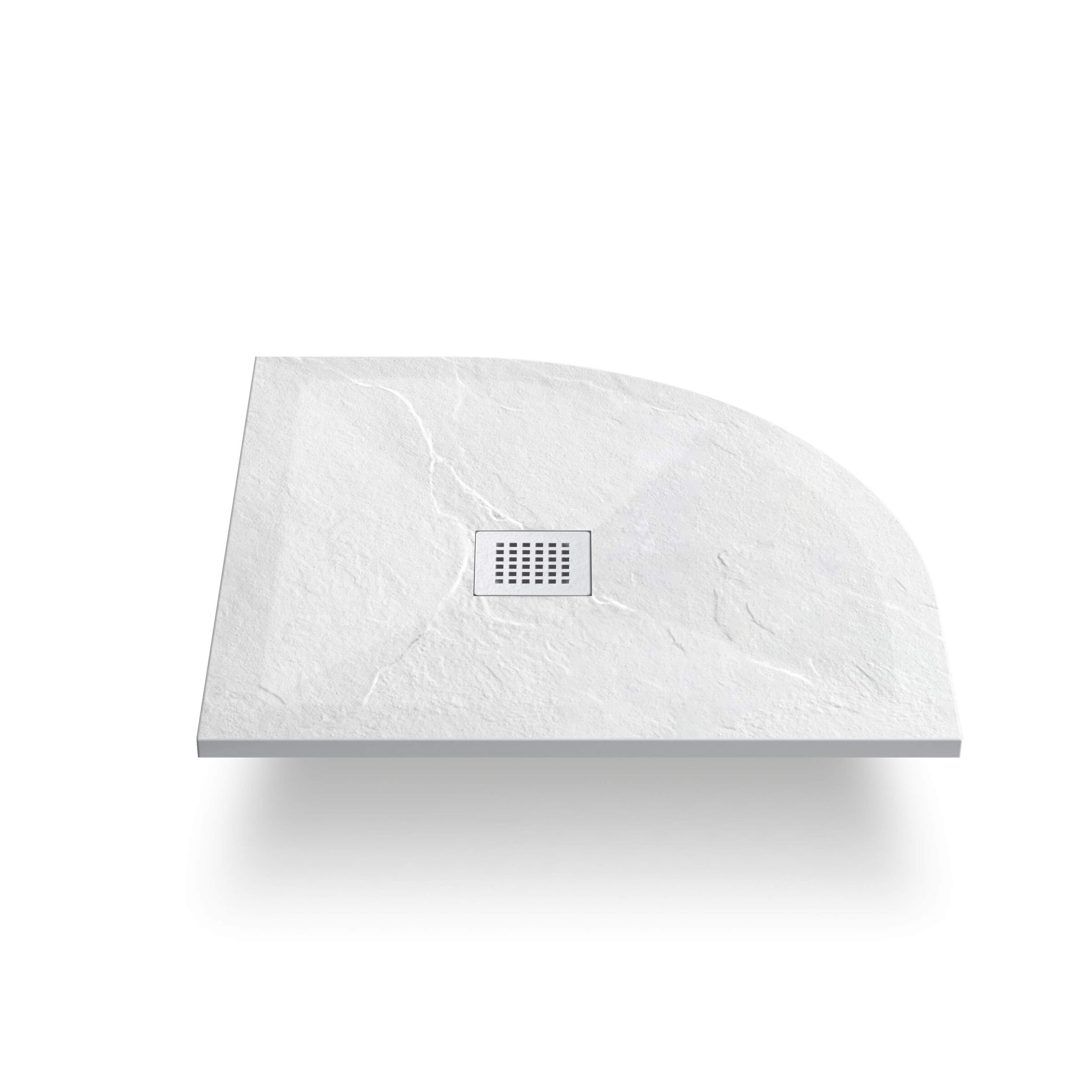 Изображение товара Душевой поддон Vincea 90x90 см из искусственного камня, белый матовый, низкий