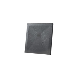 Изображение товара Душевой поддон Vincea VST-4SR1010A антрацит, 100 x 100 x 2.5 см