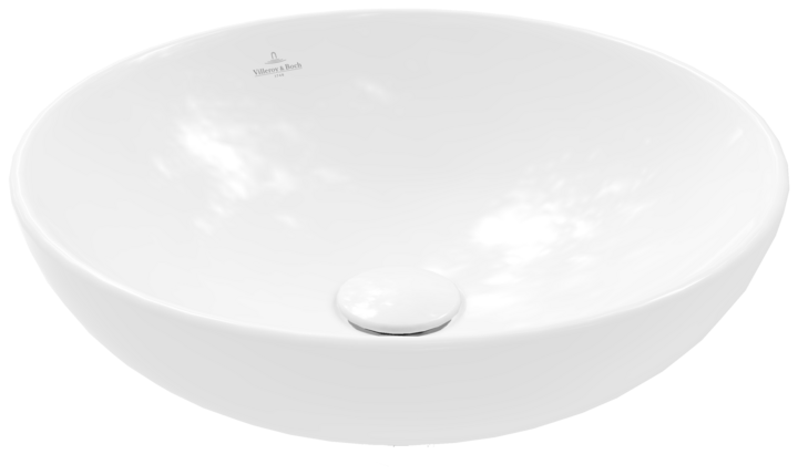 Изображение товара Раковина Villeroy&Boch Loop & Friends 42 х 42 см, на столешницу, альпийский белый, 4A460001 Изображение товара Раковина Villeroy&Boch Loop & Friends 42 х 42 см, на столешницу, альпийский белый, 4A460001