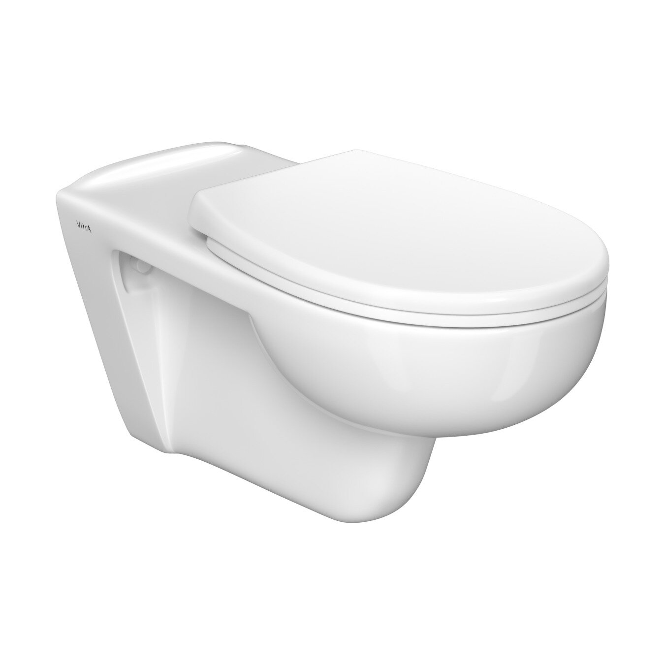 Изображение товара Подвесной унитаз VitrA Conforma 5810B003-6234, безободковый, с сиденьем, для людей с ограниченными возможностями Изображение товара Подвесной унитаз VitrA Conforma 5810B003-6234, безободковый, с сиденьем, для людей с ограниченными возможностями