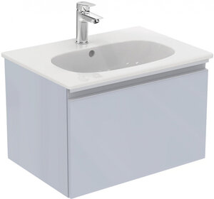 Изображение товара Подвесная тумба под раковину Ideal Standard Tesi 60 см светло-серая глянцевая