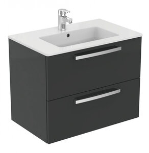 Изображение товара Тумба под раковину Ideal Standard Tempo 70 см черная глянцевая E0537TI