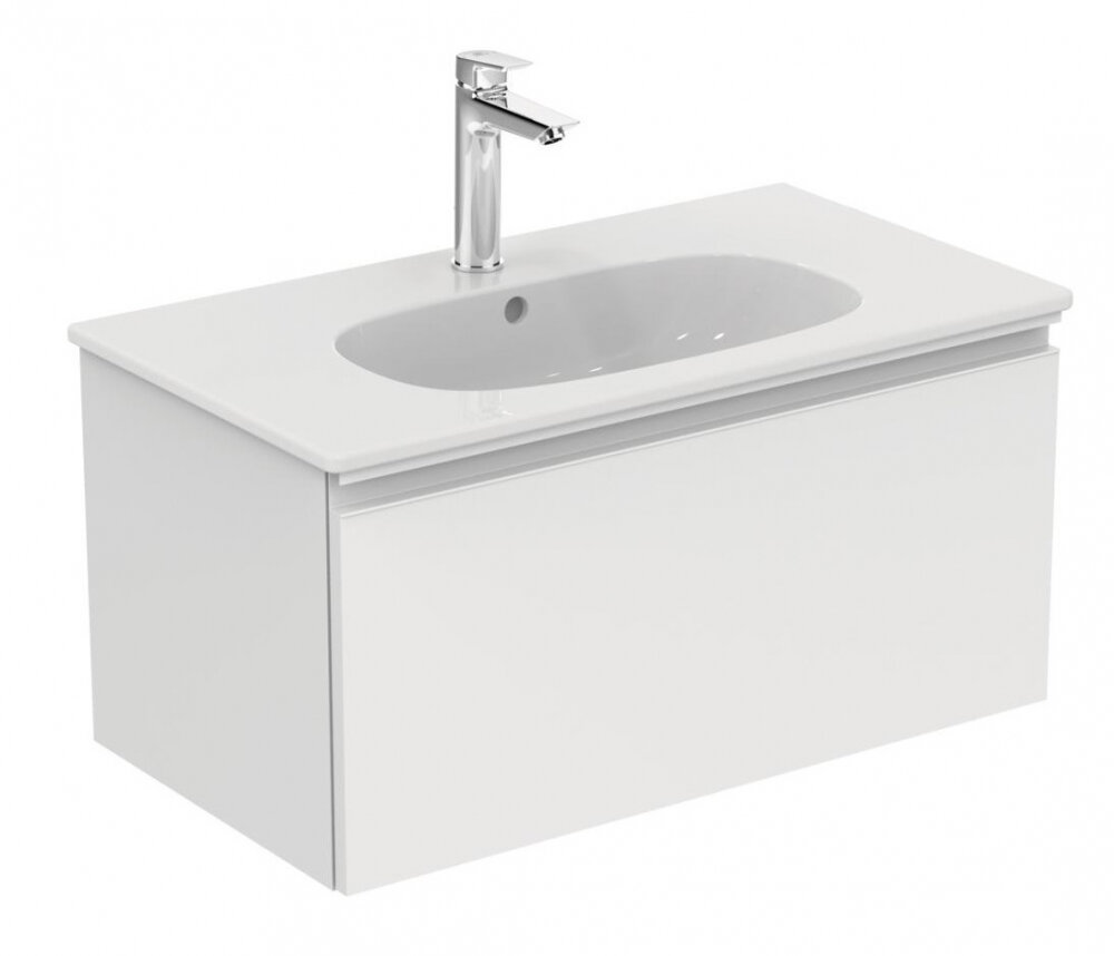 Изображение товара Тумба Ideal Standard Tesi 80 см подвесная белый глянец