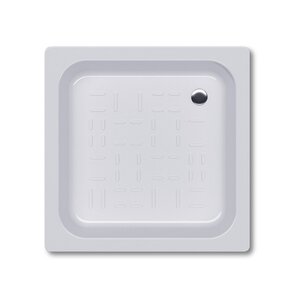 Изображение товара Поддон душевой Koller Pool 80 х 80 см, стальной, белый, CF801200E