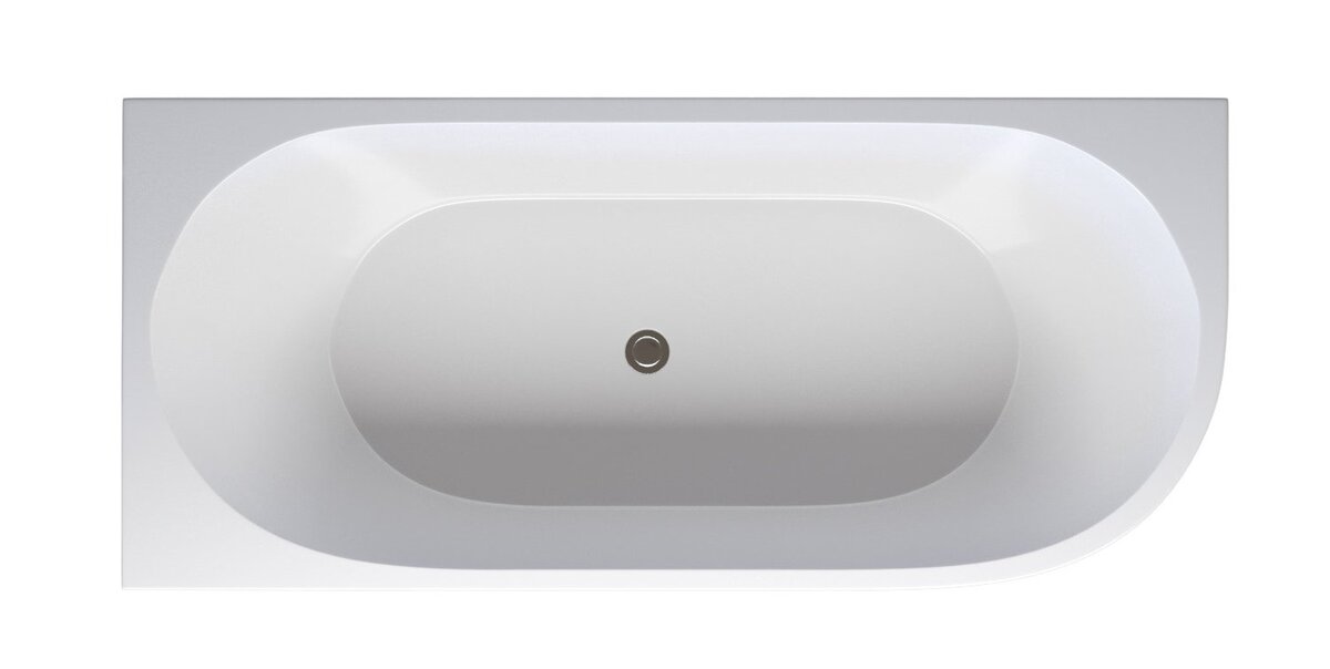 Изображение товара Ванна акриловая Aquanet Family Elegant A 180 x 80 см, левая, белый матовый, 260054