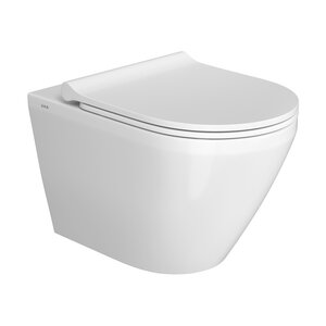 Изображение товара Подвесной унитаз VitrA Integra 7041B003-0075/110-003-019 безободковый, крышка микролифт