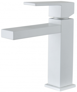 Изображение товара Смеситель Aquanet Blanco 261816 AF420-10W для раковины, без донного клапана, белый