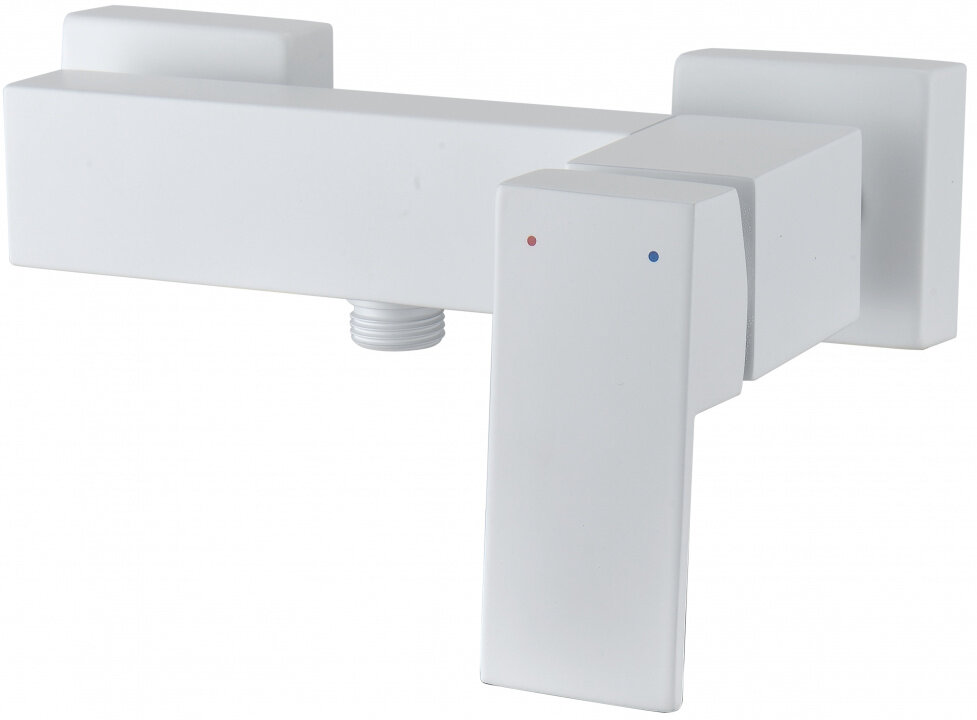 Изображение товара Смеситель для душа Aquanet Blanco AF420-30W белый вертикальный однорычажный