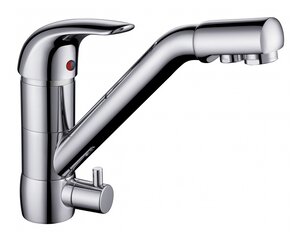 Изображение товара Смеситель Aquanet Kitchen 261840 AF777-44С для кухонной мойки, хром