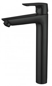 Изображение товара Смеситель Aquanet Static AF330-11B для раковины черный матовый высокий