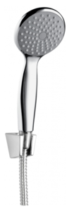 Изображение товара Душевой гарнитур Aquanet AF000-06C, лейка 1 режим, держатель, шланг, хром, 246852