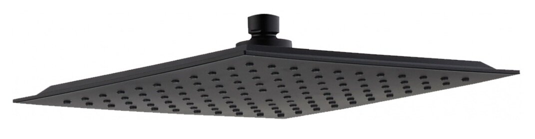 Изображение товара Верхний душ Aquanet Static AF330-84-S250B черный матовый 25x25 см