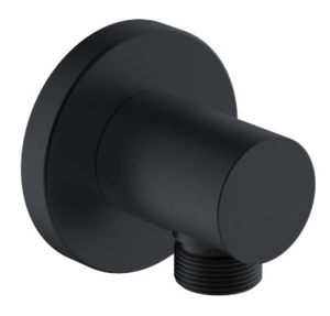 Изображение товара Шланговое подсоединение Aquanet Static 261830 AF330-92B для душа, черный матовый