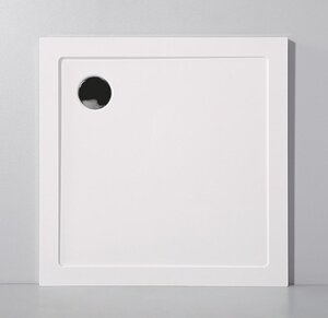Изображение товара Душевой поддон Cezares Tray TRAY-SMC-A-80-550-150-W-SMC 80 x 80 см из стеклокомпозита (SMC)