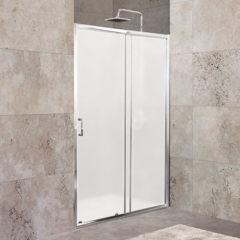 Изображение товара Душевая дверь в нишу BelBagno UNIQUE-BF-1-120/135-M-Cr, 120-135 см, стекло матовое, профиль хром Изображение товара Душевая дверь в нишу BelBagno UNIQUE-BF-1-120/135-M-Cr, 120-135 см, стекло матовое, профиль хром