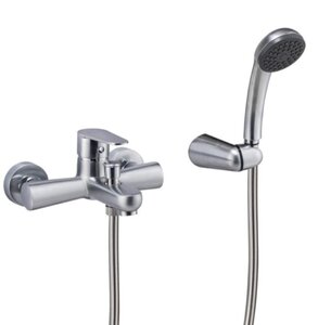 Изображение товара Смеситель Artis Rubinetterie Indy, для ванны и душа, брашированный хром, 3510CS-000