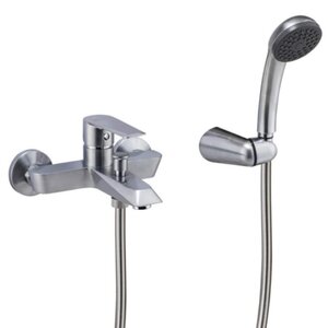 Изображение товара Смеситель для ванны и душа Artis Rubinetterie Cristallo брашированный хром 3910CS-000