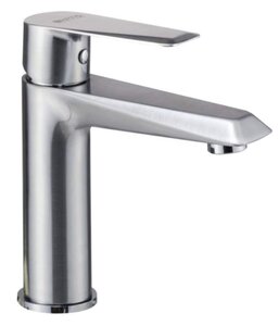 Изображение товара Смеситель Artis Rubinetterie Cristallo, для раковины, брашированный хром, 3940CS-000