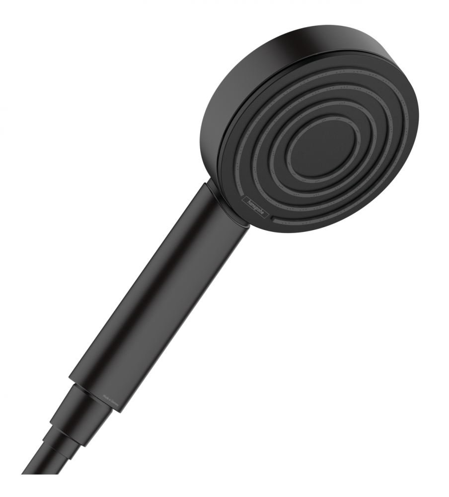 Изображение товара Душевая лейка Hansgrohe Pulsify 1jet черный матовый с технологией QuickClean