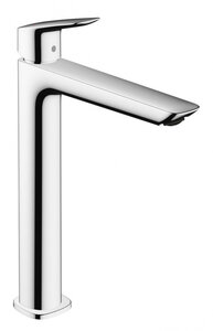 Изображение товара Смеситель для раковины Hansgrohe Logis Fine, 71257000, с донным клапаном, хром