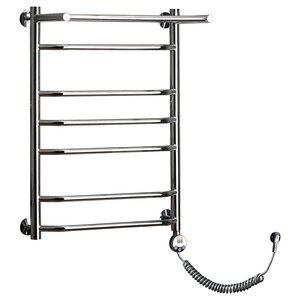 Изображение товара Полотенцесушитель Тругор Браво эл ТЭН 3 П 80*60 (ЛЦ4), ширина 60 см, высота 80 см, с полкой, хром