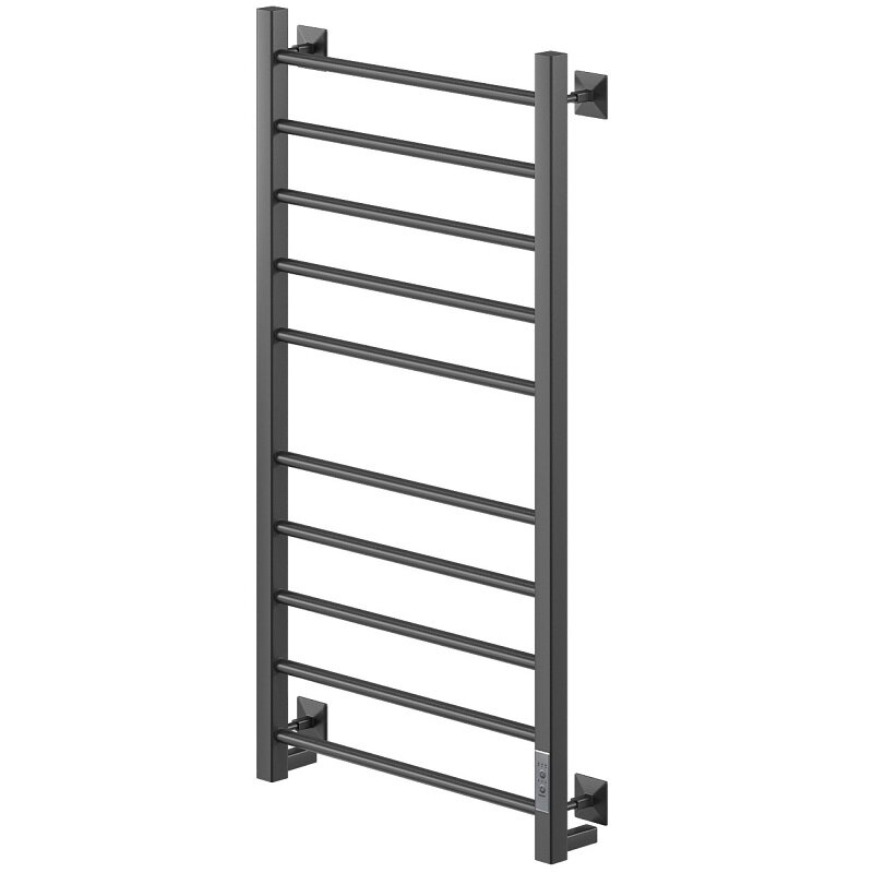 Изображение товара Электрический полотенцесушитель Ника Step-3 100/50 черный матовый с диммером