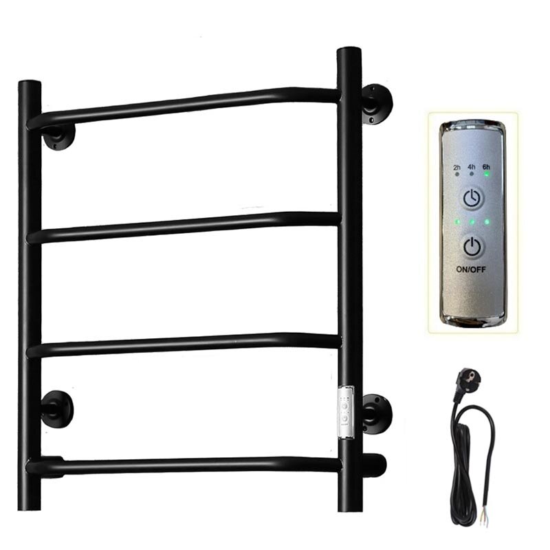 Изображение товара Электрический полотенцесушитель Тругор Пэк серия 6 60х50 черный сталь
