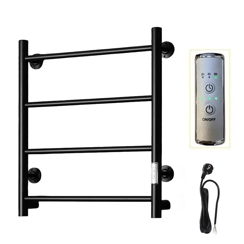 Изображение товара Полотенцесушитель электрический Тругор Аспект Пэк сп серия 1 60х50, ширина 50 см, высота 60 см, черный
