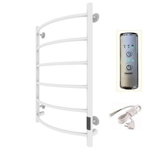 Изображение товара Полотенцесушитель электрический Тругор Пэк сп серия 5 80х50, ширина 50 см, высота 80 см, белый