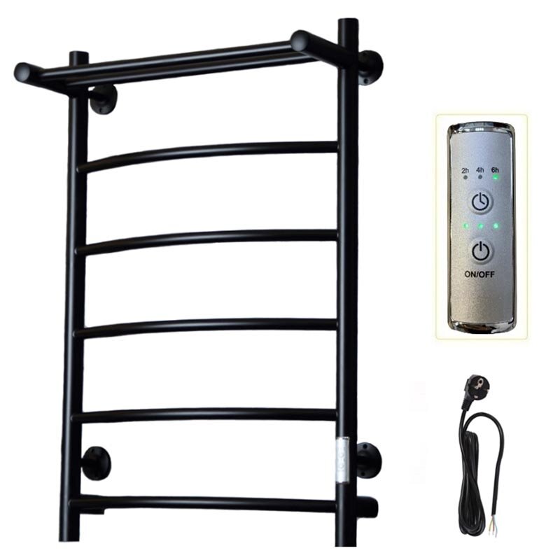 Изображение товара Полотенцесушитель электрический Тругор Пэк сп серия 5 80х50, ширина 50 см, высота 80 см, с полкой, черный Изображение товара Полотенцесушитель электрический Тругор Пэк сп серия 5 80х50, ширина 50 см, высота 80 см, с полкой, черный