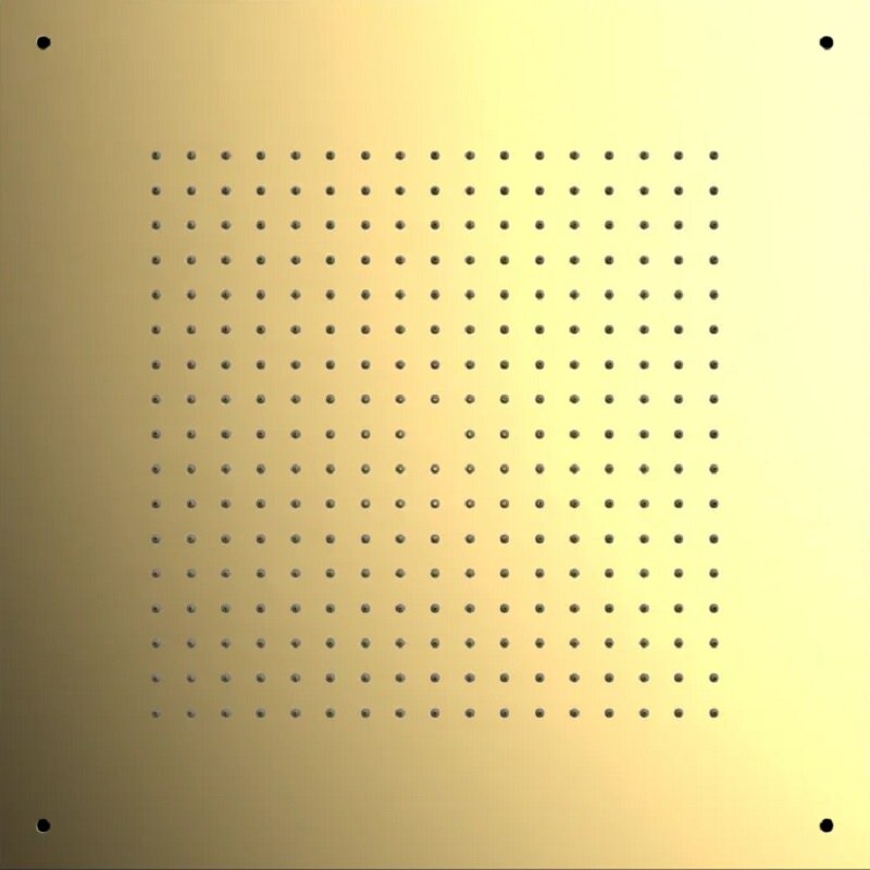 Изображение товара Верхний душ Graffio Kings KI412ORO, 40 х 40 см, золото