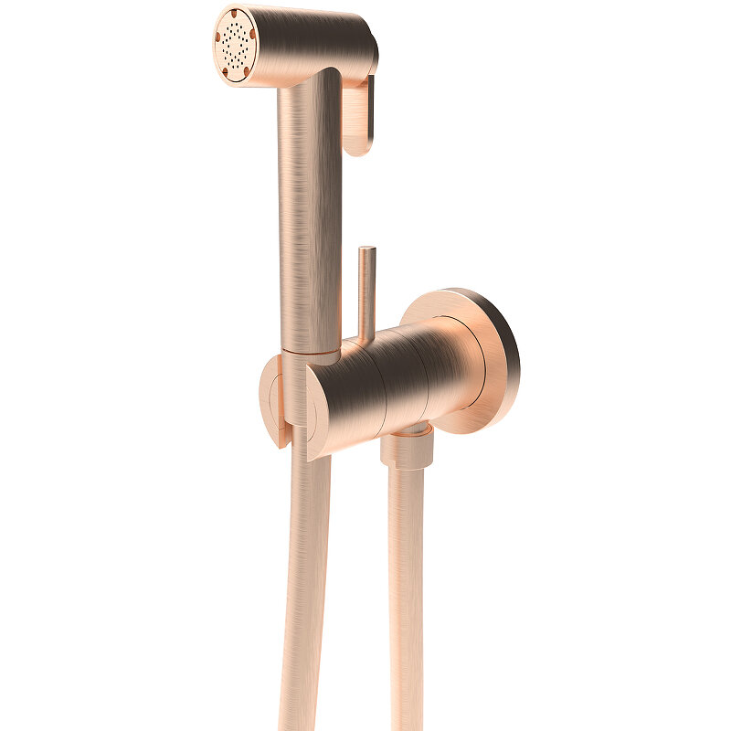 Изображение товара Гигиенический душ Graffio Stella KSPAT101-07RS с смесителем медь брашированная