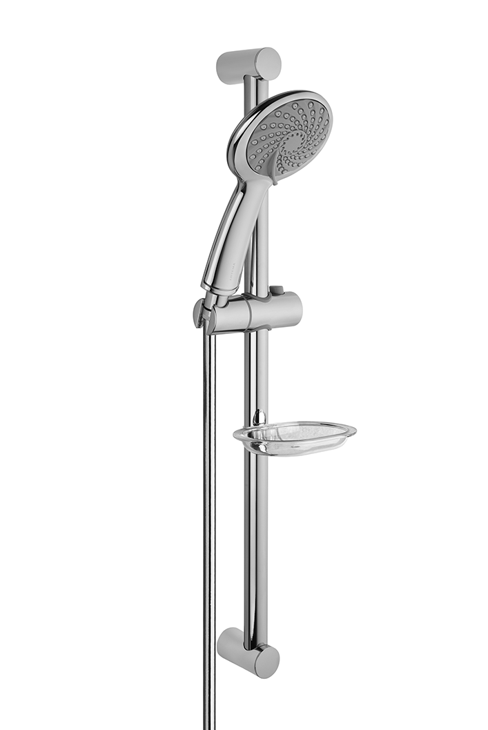 Изображение товара Душевой гарнитур VitrA Samba 3F, A45680WSA, 3 режима струи