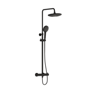 Изображение товара Душевая система Vitra Aquaheat Bliss 240 2F термостатическая, черный матовый, A4720536EXP