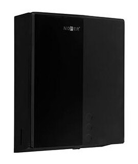 Изображение товара Диспенсер для бумажных полотенец Nofer Evo черный 600 полотенец