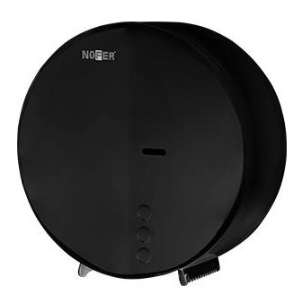 Изображение товара Диспенсер Nofer Evo для туалетной бумаги черный монтажный настенный