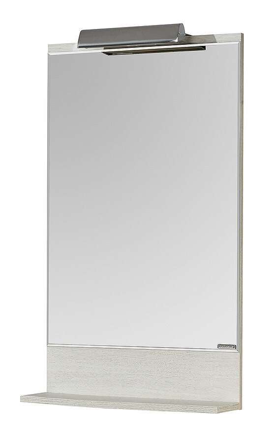 Изображение товара Зеркало Aquaton Bekka PRO 50 с подсветкой (дуб сомерсет) 50x14x85 см