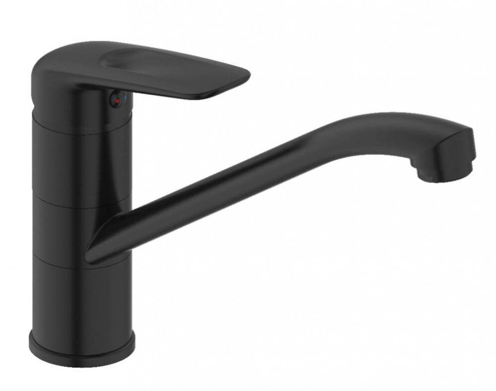 Изображение товара Смеситель для кухонной мойки Iddis Male MALBL00i05, черный матовый