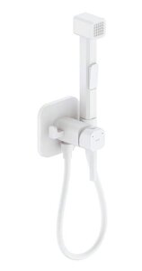 Изображение товара Гигиенический душ Iddis Axes, 004WTS0i08, со смесителем, белый матовый