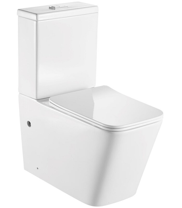 Изображение товара Напольный унитаз-компакт Aquatek Либра AQ1263-00 с сиденьем Soft Close, белый