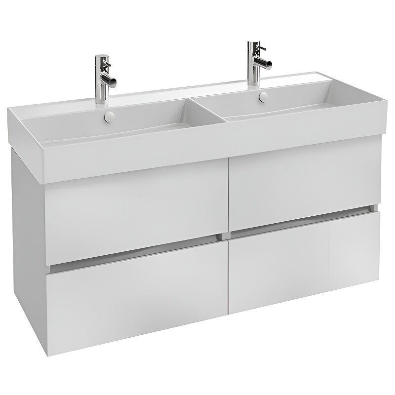 Изображение товара Тумба под раковину Jacob Delafon Tolbiac EB2384-J5, 120 см, белый глянцевый лак